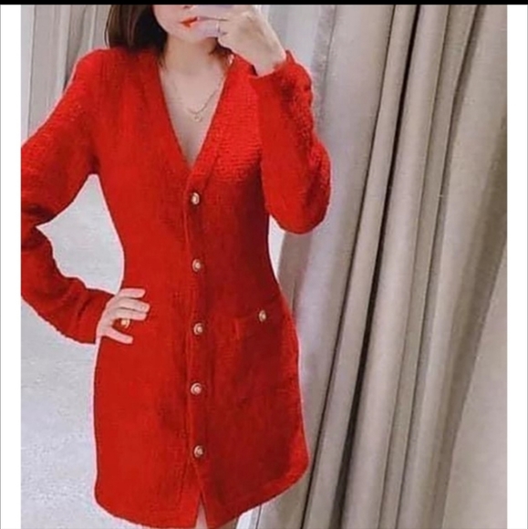 💥Bloggers Favorite Zara Textured Dress - Picture 5 of 13